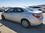 2015 Toyota Corolla L Silver vin: 2T1BURHE2FC392575