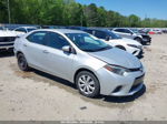 2015 Toyota Corolla Le Silver vin: 2T1BURHE2FC404014