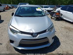 2015 Toyota Corolla Le Silver vin: 2T1BURHE2FC404014