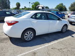 2015 Toyota Corolla L White vin: 2T1BURHE2FC406457