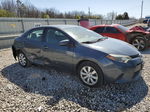 2015 Toyota Corolla L Charcoal vin: 2T1BURHE2FC408970