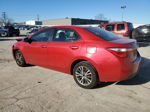 2015 Toyota Corolla L Red vin: 2T1BURHE2FC429074