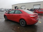 2015 Toyota Corolla L Red vin: 2T1BURHE2FC436462