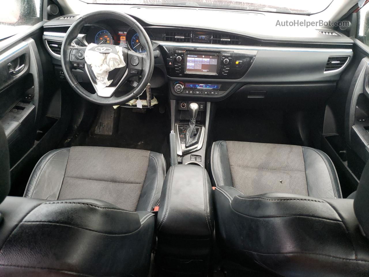 2015 Toyota Corolla L Красный vin: 2T1BURHE2FC436462