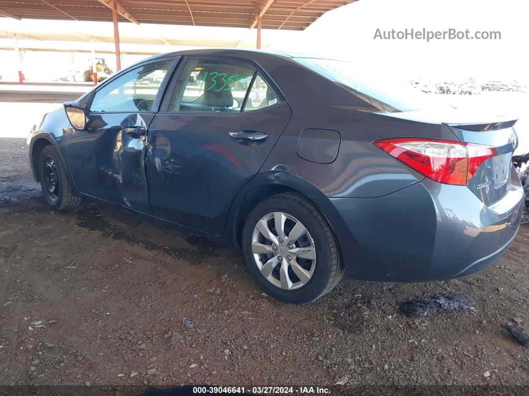 2015 Toyota Corolla S Серый vin: 2T1BURHE2FC437482