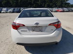 2015 Toyota Corolla L White vin: 2T1BURHE2FC443654