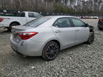 2015 Toyota Corolla L Silver vin: 2T1BURHE2FC460843