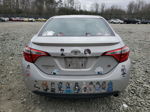 2015 Toyota Corolla L Silver vin: 2T1BURHE2FC460843