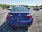 2015 Toyota Corolla L Blue vin: 2T1BURHE2FC462205