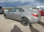 2015 Toyota Corolla L Gray vin: 2T1BURHE2FC467033