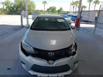 2016 Toyota Corolla L Silver vin: 2T1BURHE2GC487977