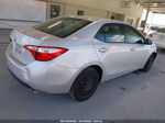 2016 Toyota Corolla L Серебряный vin: 2T1BURHE2GC487977