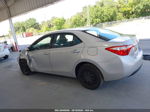 2016 Toyota Corolla L Silver vin: 2T1BURHE2GC487977