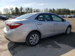 2016 Toyota Corolla L Серебряный vin: 2T1BURHE2GC658002