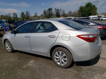 2016 Toyota Corolla L Silver vin: 2T1BURHE2GC658002