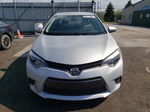 2016 Toyota Corolla L Silver vin: 2T1BURHE2GC658002