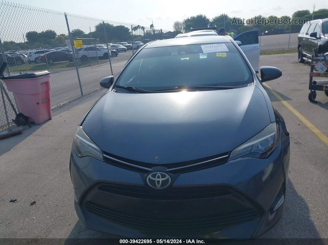 2017 Toyota Corolla Le Gray vin: 2T1BURHE2HC751782