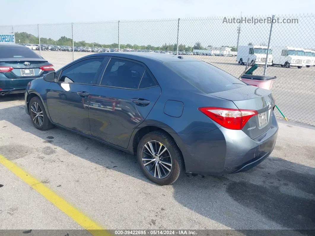 2017 Toyota Corolla Le Gray vin: 2T1BURHE2HC751782