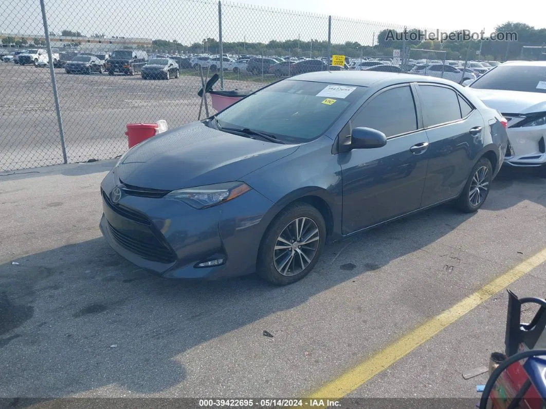 2017 Toyota Corolla Le Gray vin: 2T1BURHE2HC751782