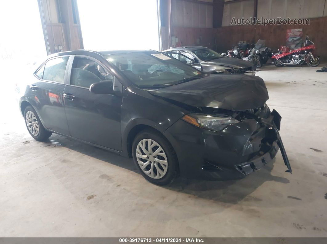 2017 Toyota Corolla Le Black vin: 2T1BURHE2HC753256