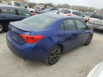 2017 Toyota Corolla L Blue vin: 2T1BURHE2HC767335