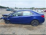 2017 Toyota Corolla Se Blue vin: 2T1BURHE2HC772230
