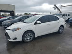 2017 Toyota Corolla L White vin: 2T1BURHE2HC786449