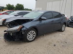 2017 Toyota Corolla L Gray vin: 2T1BURHE2HC815478