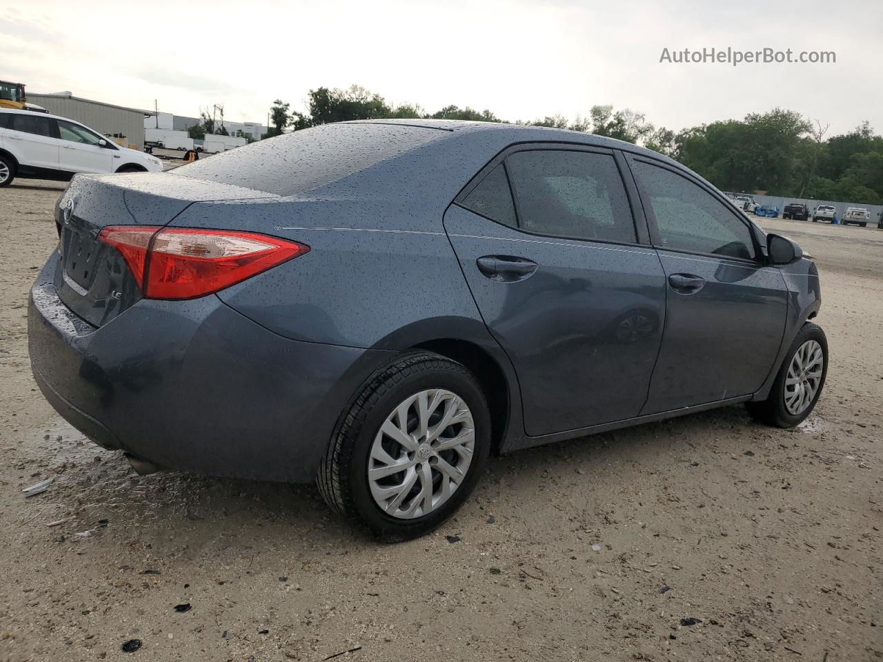 2017 Toyota Corolla L Gray vin: 2T1BURHE2HC815478