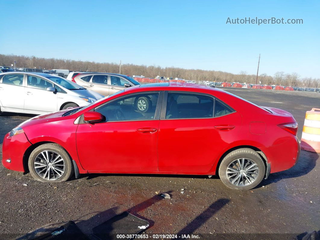 2017 Toyota Corolla Le Red vin: 2T1BURHE2HC830451