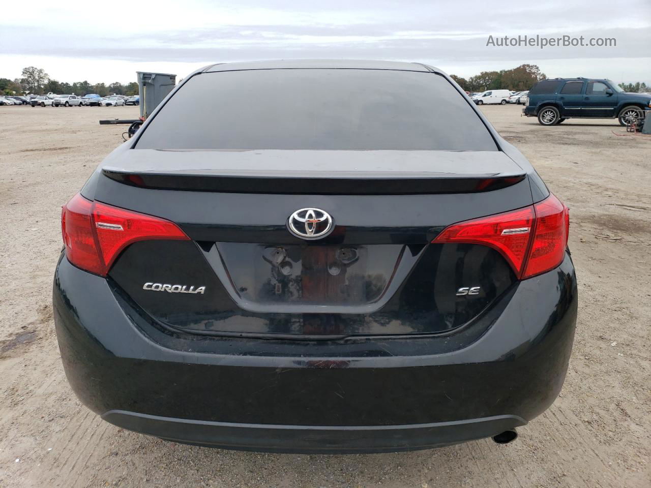 2017 Toyota Corolla L Black vin: 2T1BURHE2HC874482