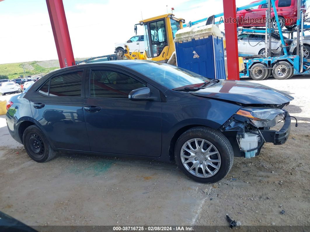 2017 Toyota Corolla Le Gray vin: 2T1BURHE2HC880055