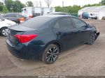 2017 Toyota Corolla Se Dark Blue vin: 2T1BURHE2HC950346