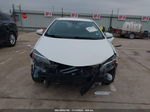 2018 Toyota Corolla Le White vin: 2T1BURHE2JC069264