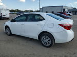 2018 Toyota Corolla L White vin: 2T1BURHE2JC096075