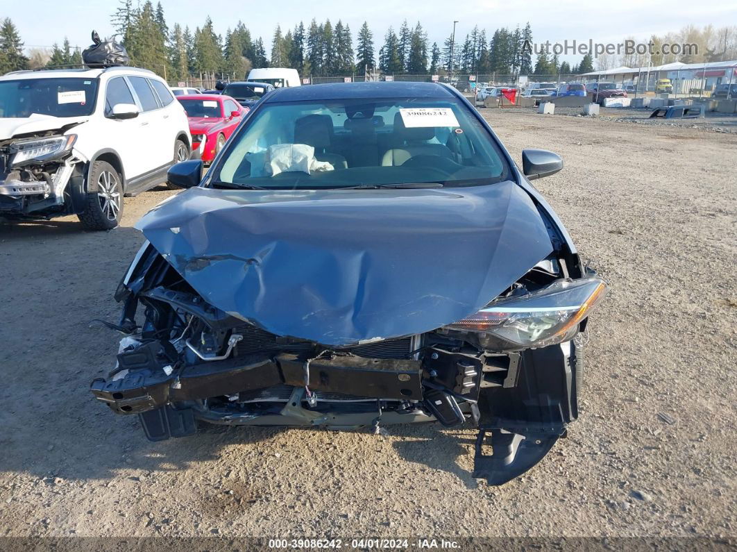 2019 Toyota Corolla Le Gray vin: 2T1BURHE2KC140285