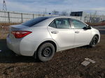 2019 Toyota Corolla L Silver vin: 2T1BURHE2KC147723