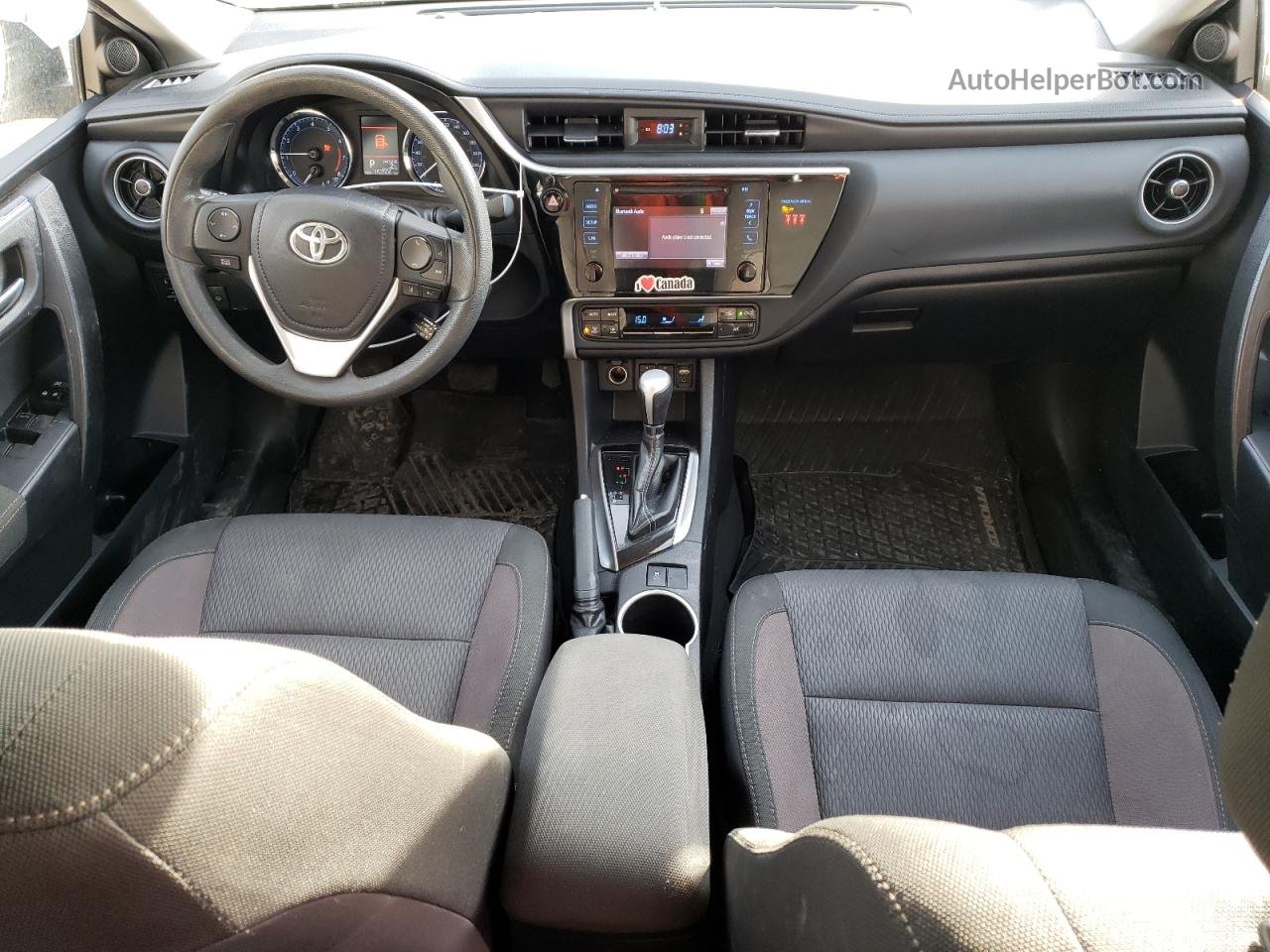 2019 Toyota Corolla L Silver vin: 2T1BURHE2KC147723