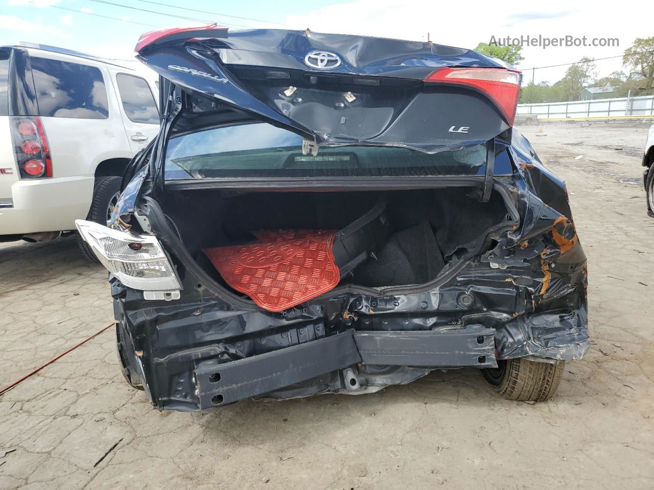 2019 Toyota Corolla L Черный vin: 2T1BURHE2KC148841