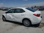 2019 Toyota Corolla L White vin: 2T1BURHE2KC160732