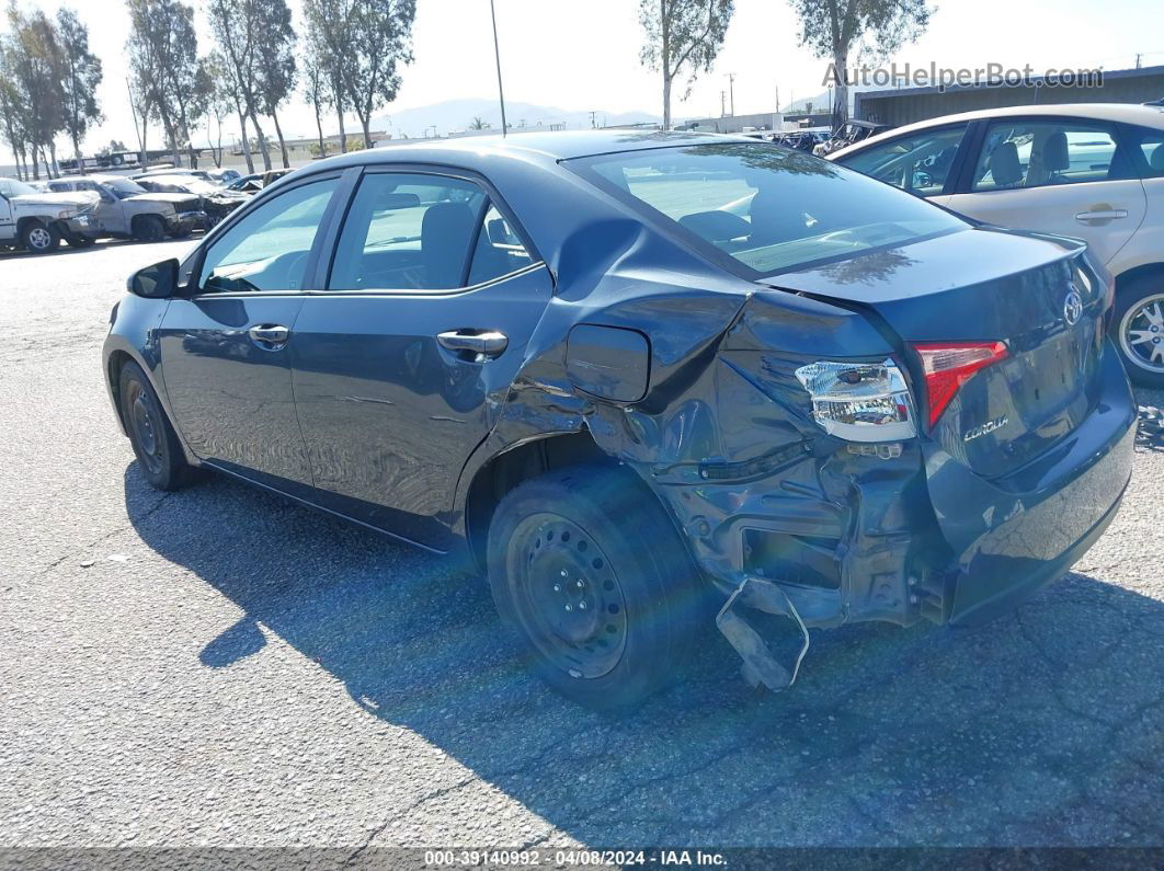 2019 Toyota Corolla Le Gray vin: 2T1BURHE2KC161783