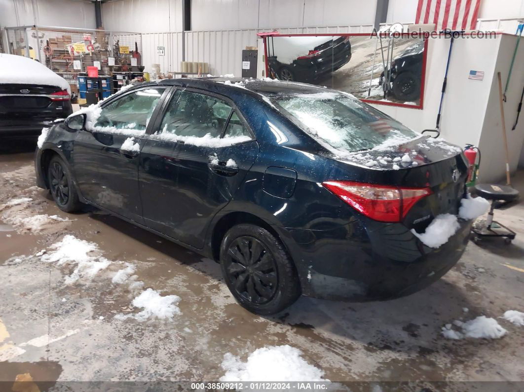 2019 Toyota Corolla Le Black vin: 2T1BURHE2KC181628