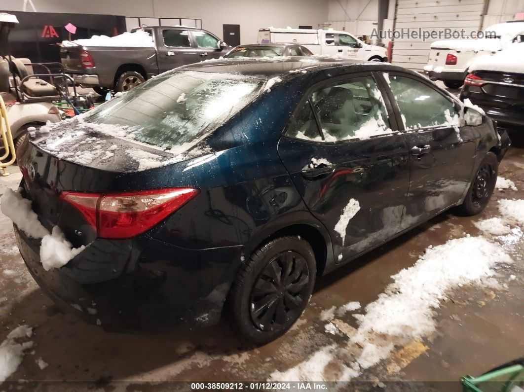 2019 Toyota Corolla Le Black vin: 2T1BURHE2KC181628