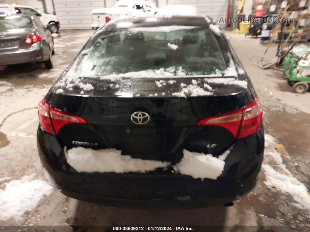 2019 Toyota Corolla Le Black vin: 2T1BURHE2KC181628