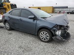 2019 Toyota Corolla L Gray vin: 2T1BURHE2KC183251