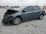 2019 Toyota Corolla L Gray vin: 2T1BURHE2KC183251