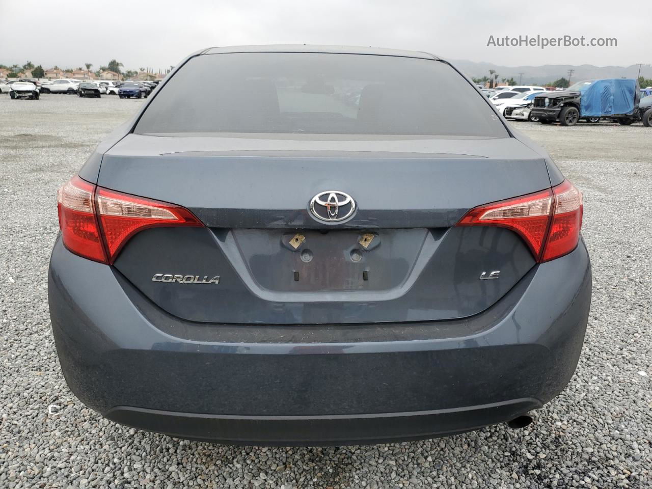 2019 Toyota Corolla L Gray vin: 2T1BURHE2KC183251