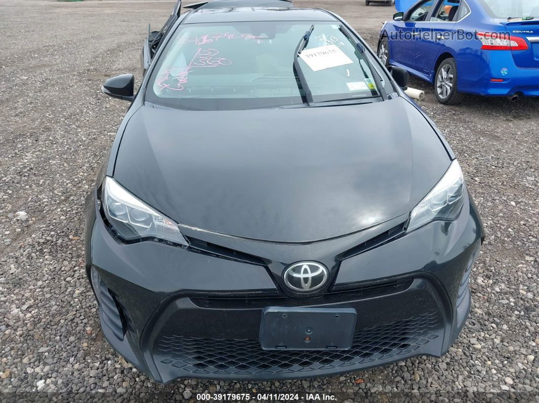 2019 Toyota Corolla Xse Черный vin: 2T1BURHE2KC185811