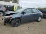 2019 Toyota Corolla L Gray vin: 2T1BURHE2KC186439