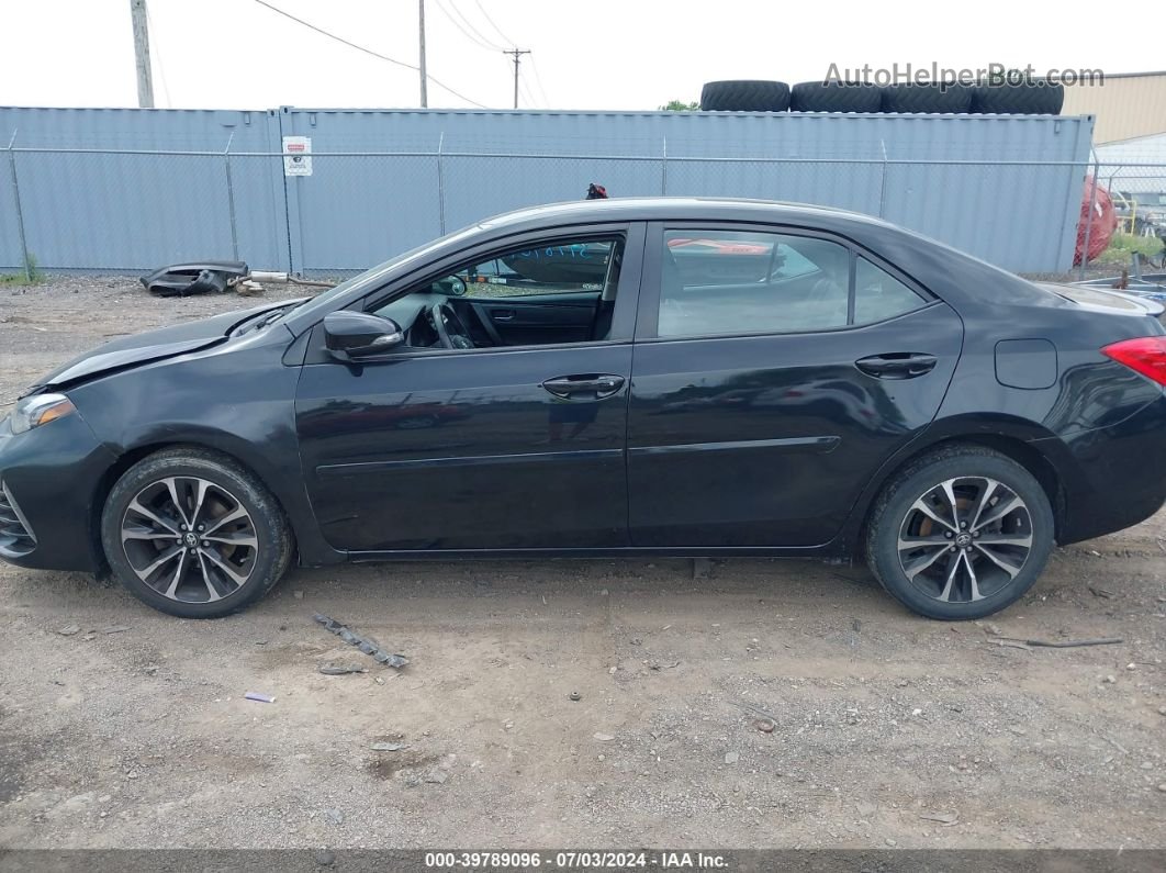 2019 Toyota Corolla Se Black vin: 2T1BURHE2KC194511